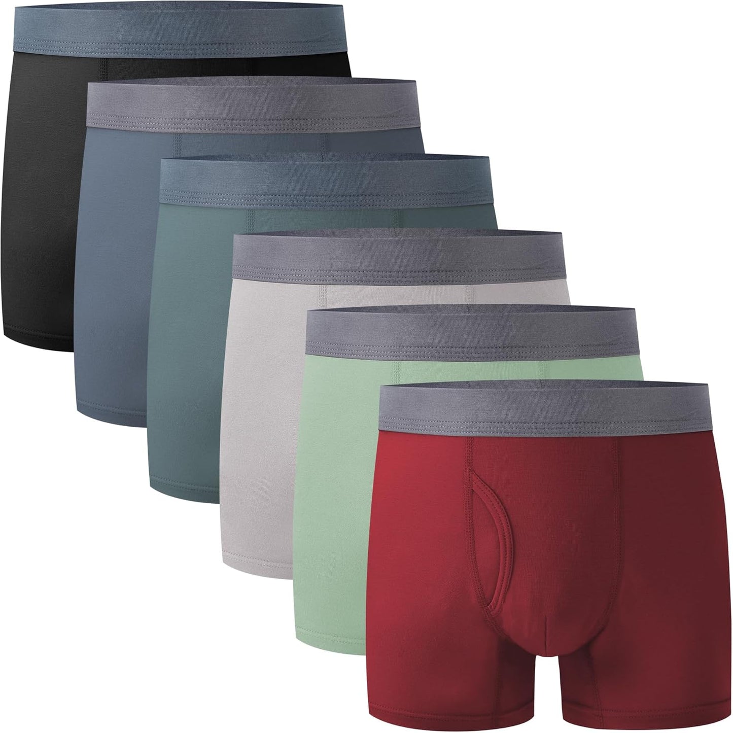 Bamboo Cool Boys' Boxer Briefs for Comfort and Breathability