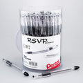 Pentel RSVP Ballpoint Pen Fine Line 72 Pack - Smooth, Durable Writing