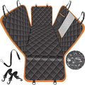 Dog Car Seat Cover Hammock for Back Seat - Waterproof, Nonslip