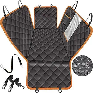 iBuddy Dog Car Seat Covers for Back Seat - Waterproof Hammock