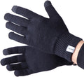 Wool Ski Glove Liner with Touch Screen Technology - Warm Lightweight