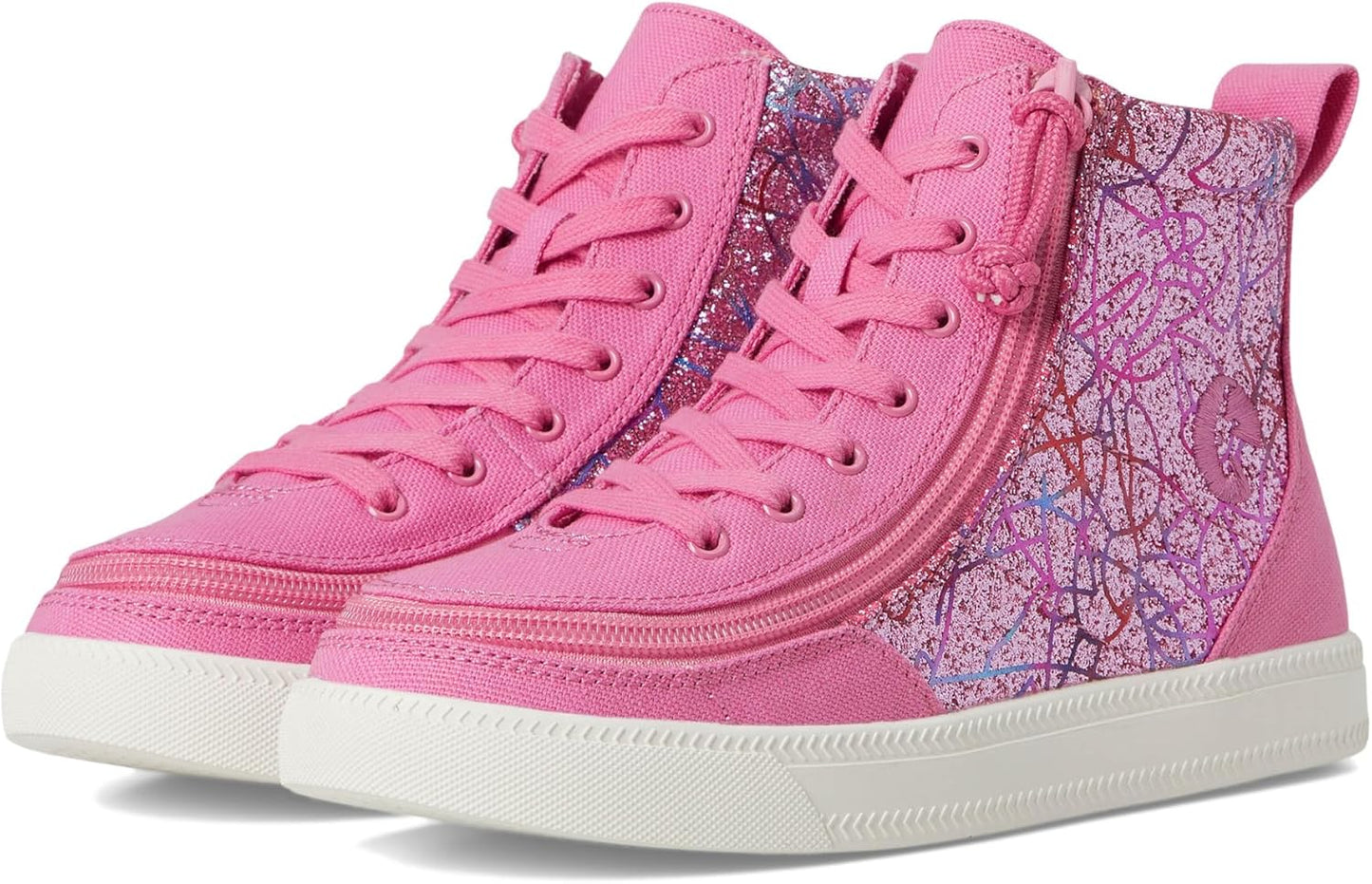 BILLY Footwear Kids Classic Lace High Sneakers for Active Kids