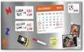 Magnet and Message Board 30 x 14 in Steel Bulletin Board - Large