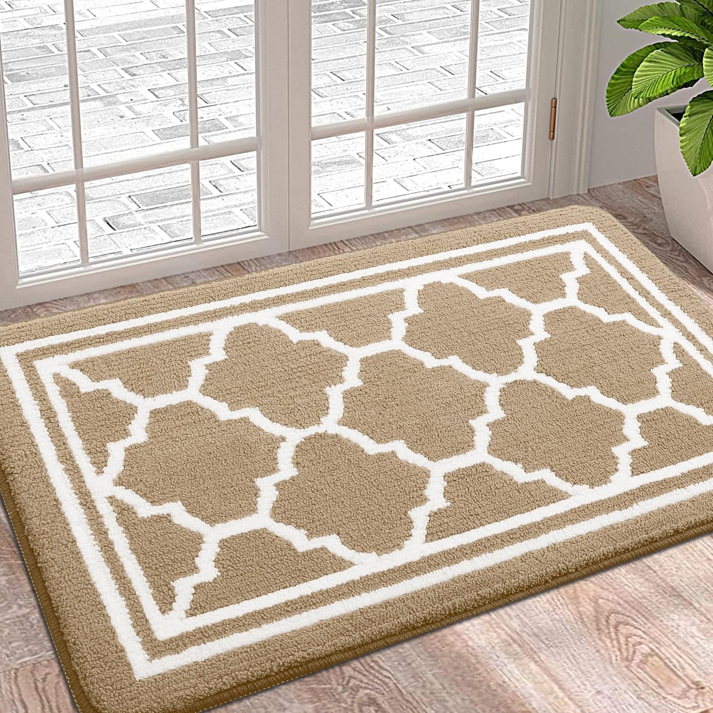 Buganda Indoor Door Mat - Dirt-Resistant, Absorbent, Anti-Slip