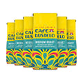Cafe Bustelo Medium Roast Ground Coffee Pack of 6 - Bold, Smooth