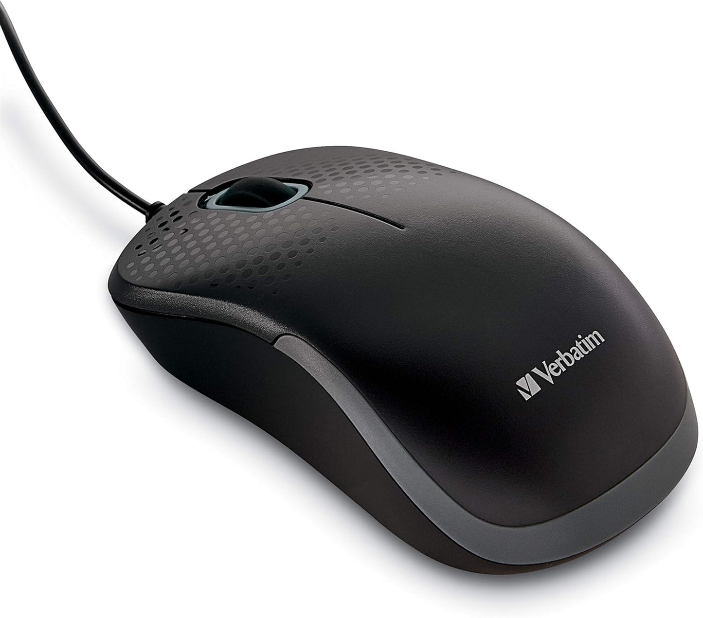 Verbatim Silent Click Mouse - Noiseless Wired Optical