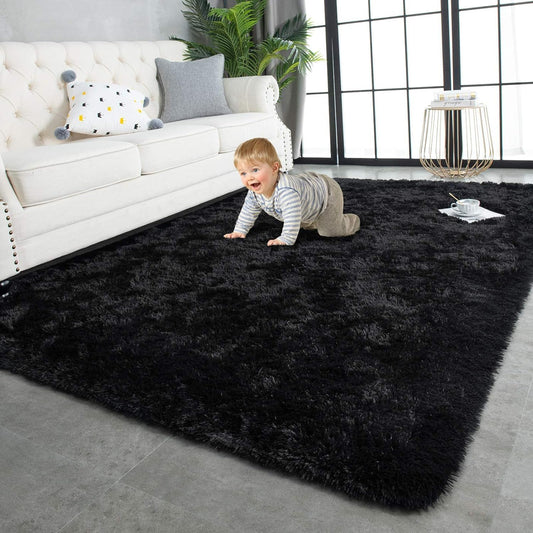 TWINNIS Super Soft Shaggy Rugs for Living Room and Bedroom
