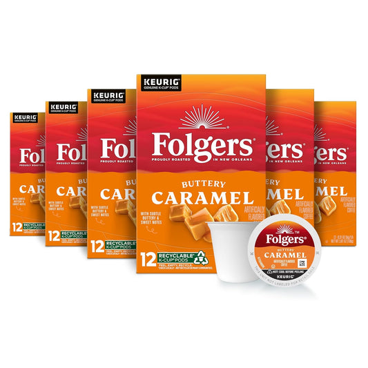 Deliciously Smooth Caramel Coffee Pods