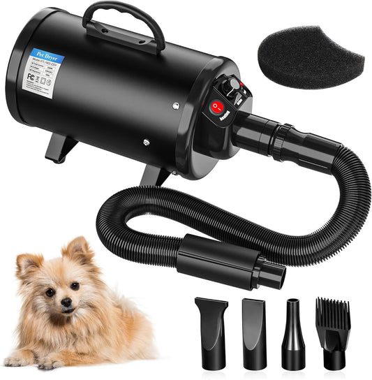 Professional Pet Hair Dryer for Fast Grooming