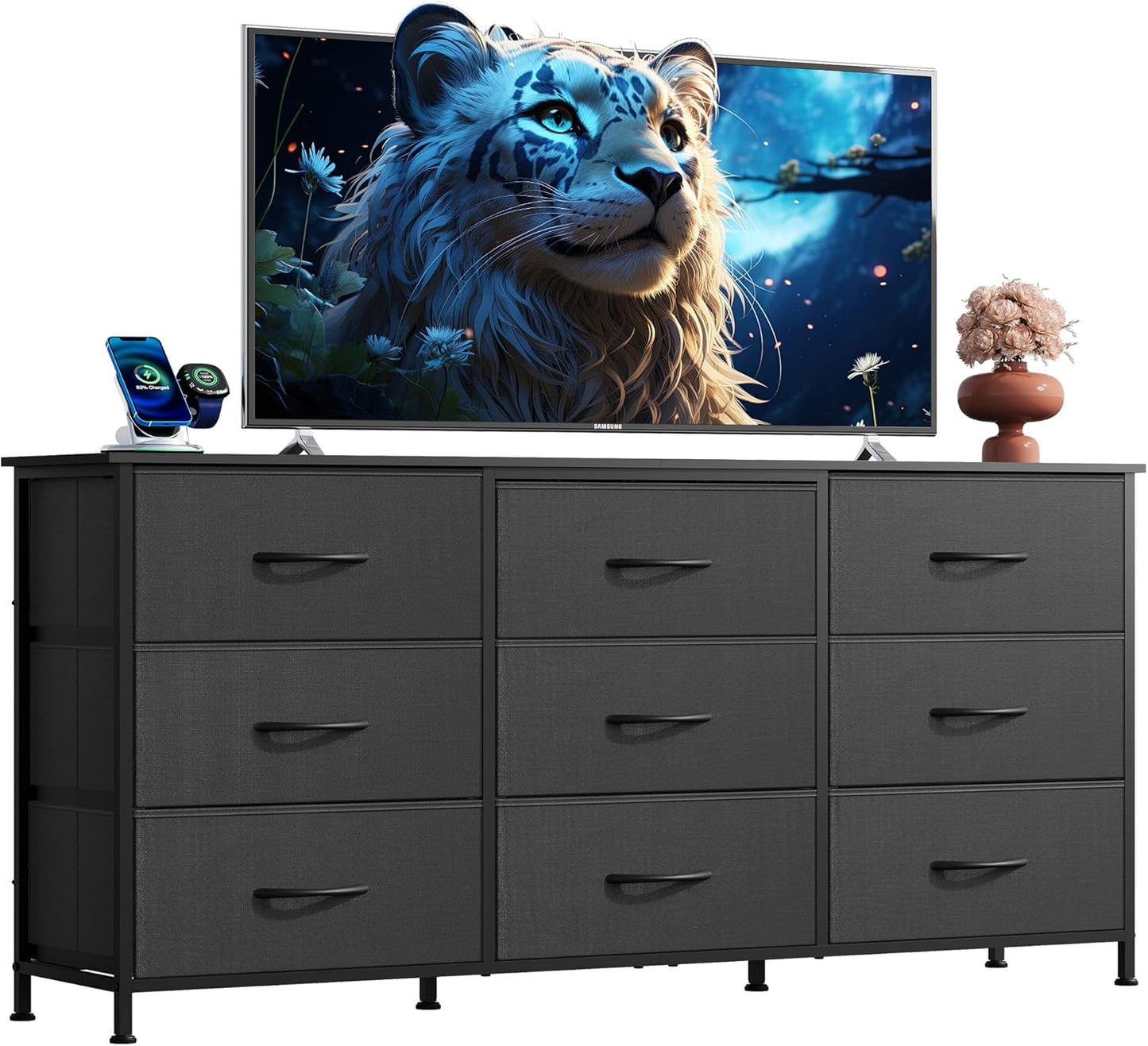 WLIVE 54ft'W Dresser for Bedroom - Stylish Storage Solution