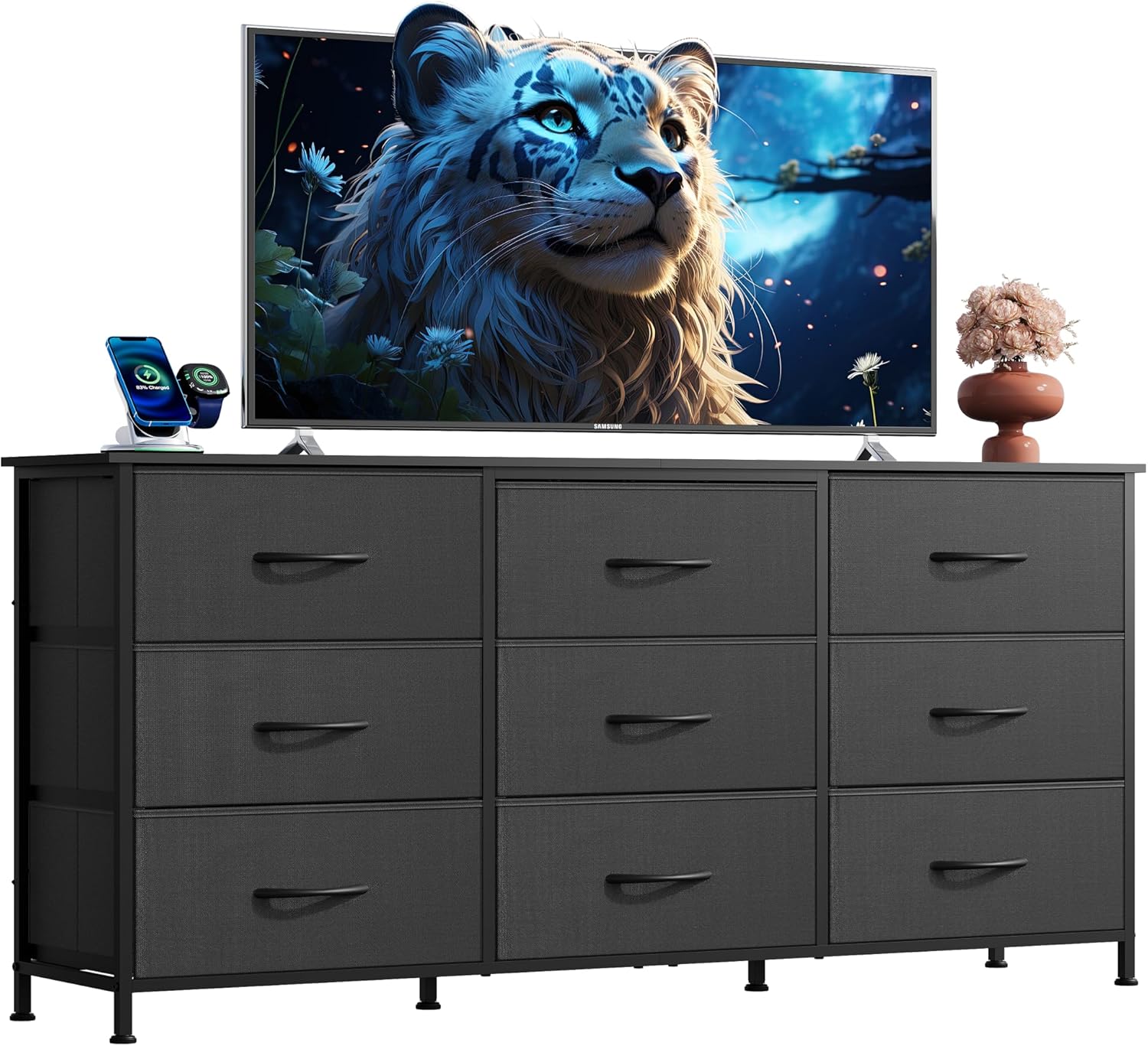 WLIVE 54ft'W Dresser for Bedroom - Stylish Storage Solution