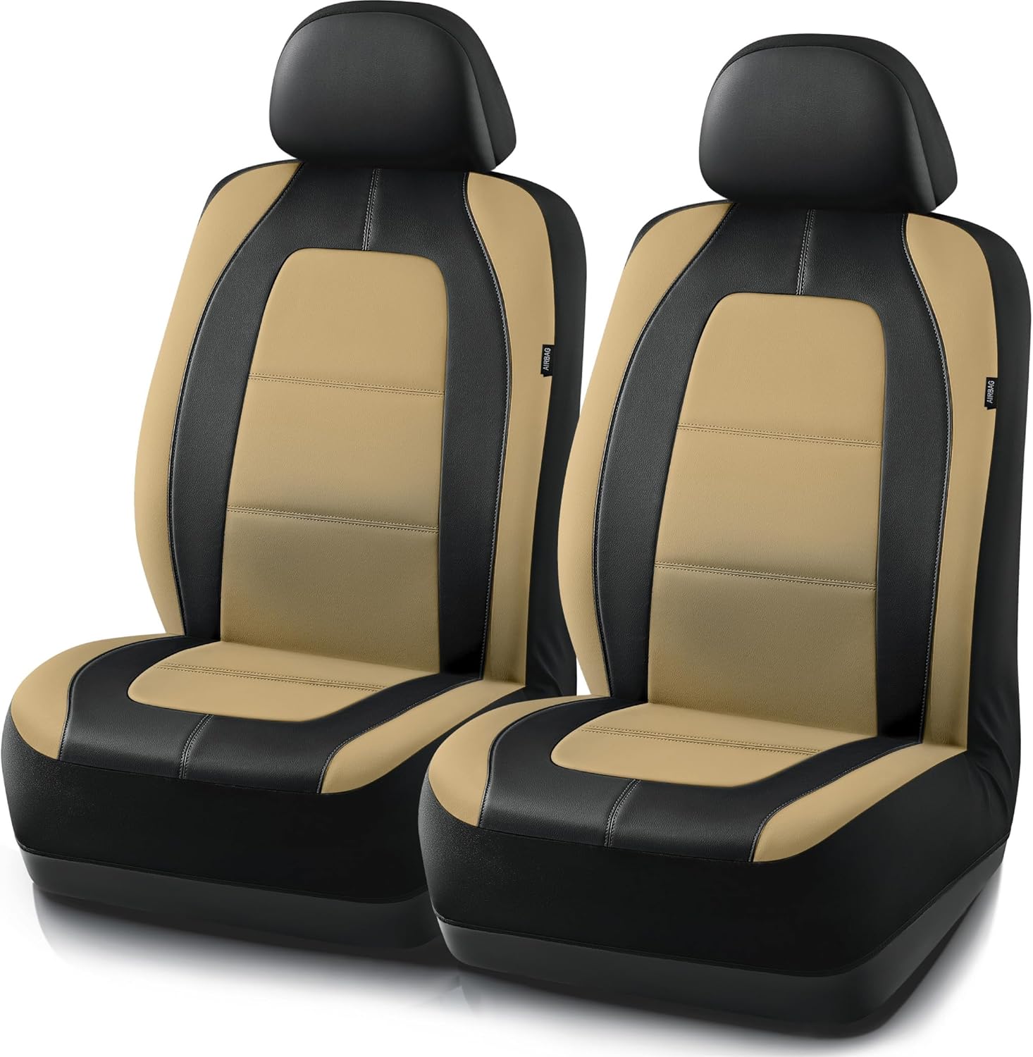 Road Comforts Leather Car Seat Covers for Sporty Interior Style
