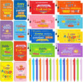 Christian Gifts Bulk 48 Pcs Valentine's Day Classroom Exchange Set