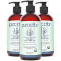 PURA D'OR Organic Aloe Vera Gel Lavender - Hydrating Relief