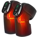 MOAJAZA Knee Massager with Heat and Vibration - Portable Heated Brace