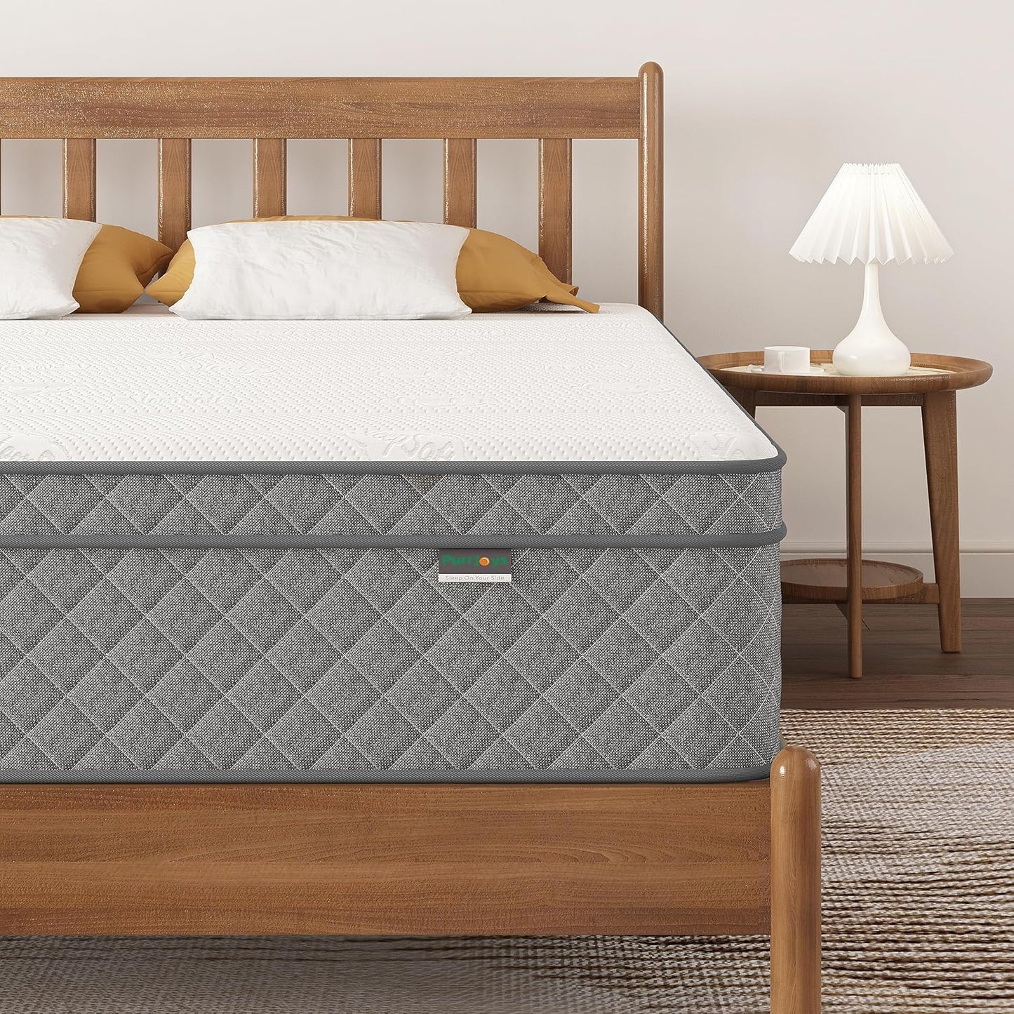 King Mattress with Cooling Gel Memory Foam and Pocket Springs