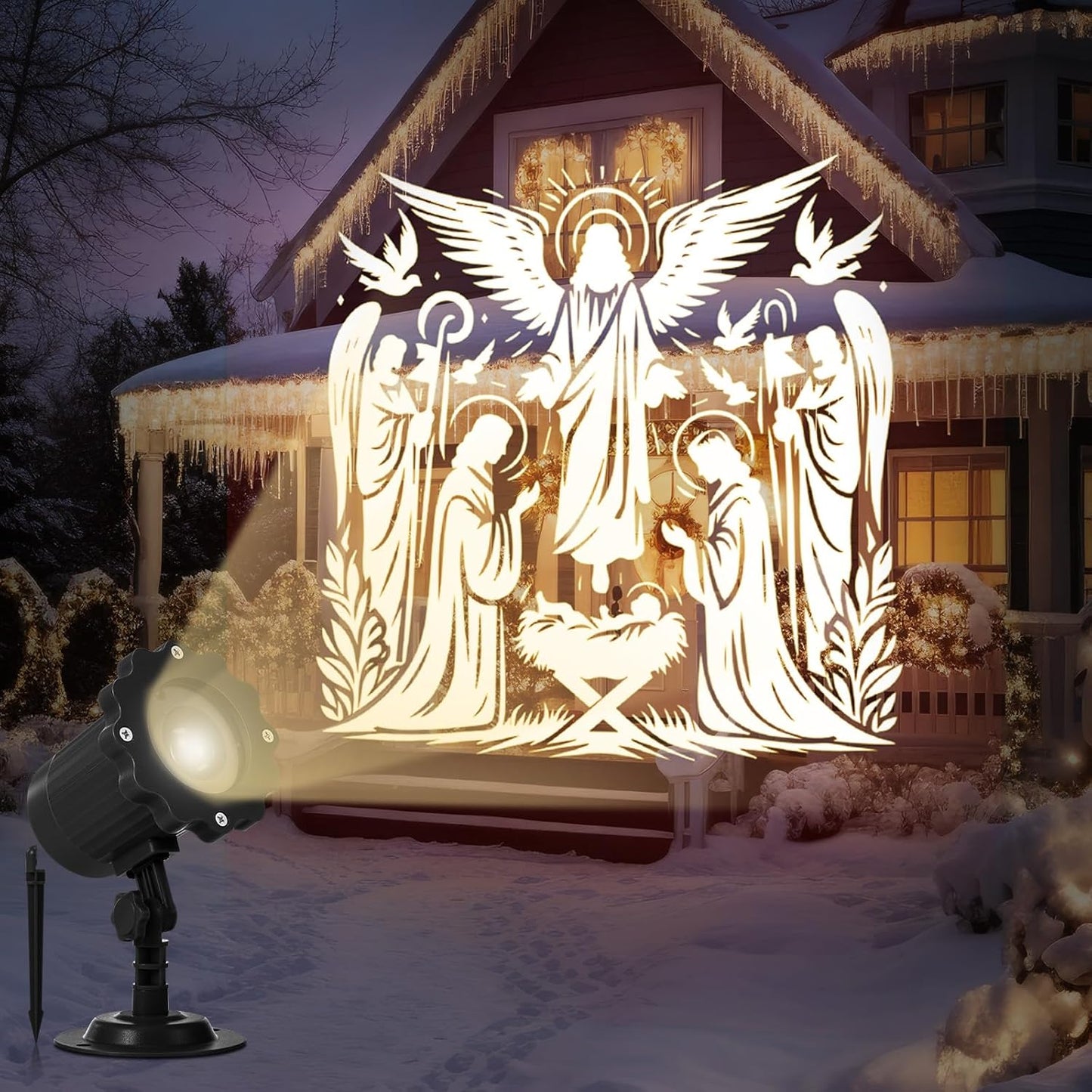 Dynamic Halloween Projector Lights for Outdoor and Indoor Use