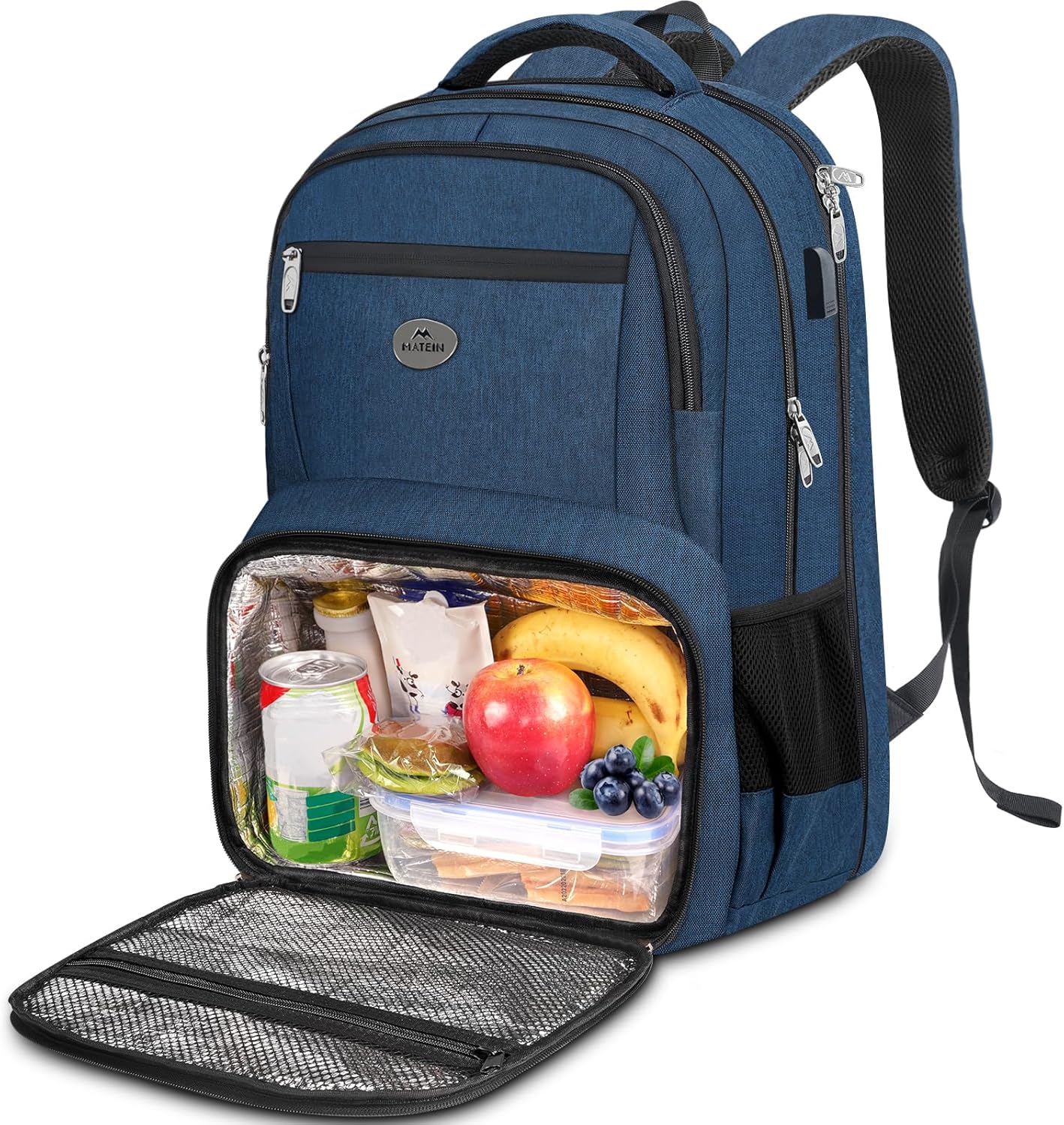 MATEIN Mens Backpack for Work with Insulated Cooler Compartment