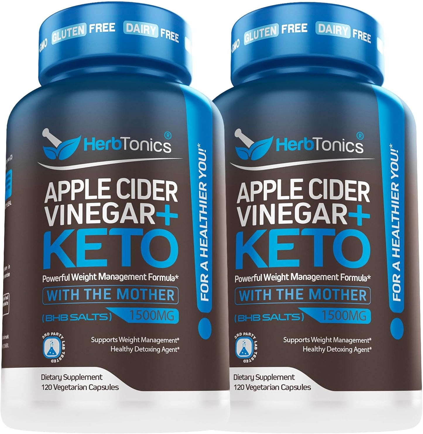 Keto BHB + ACV Capsules - Boost Ketosis & Energy!