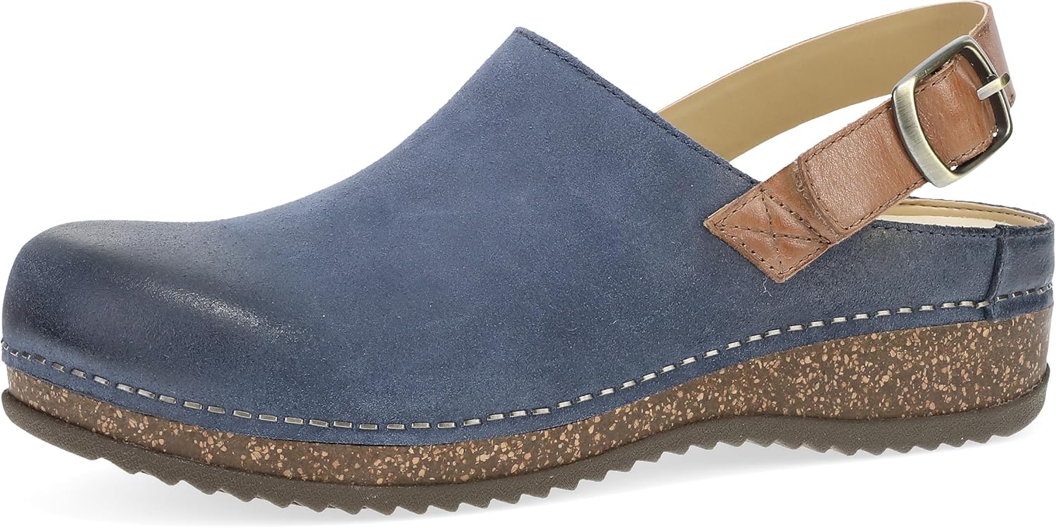 Dansko Women's Merrin Sling-Back Mule Clog for All-Day Comfort