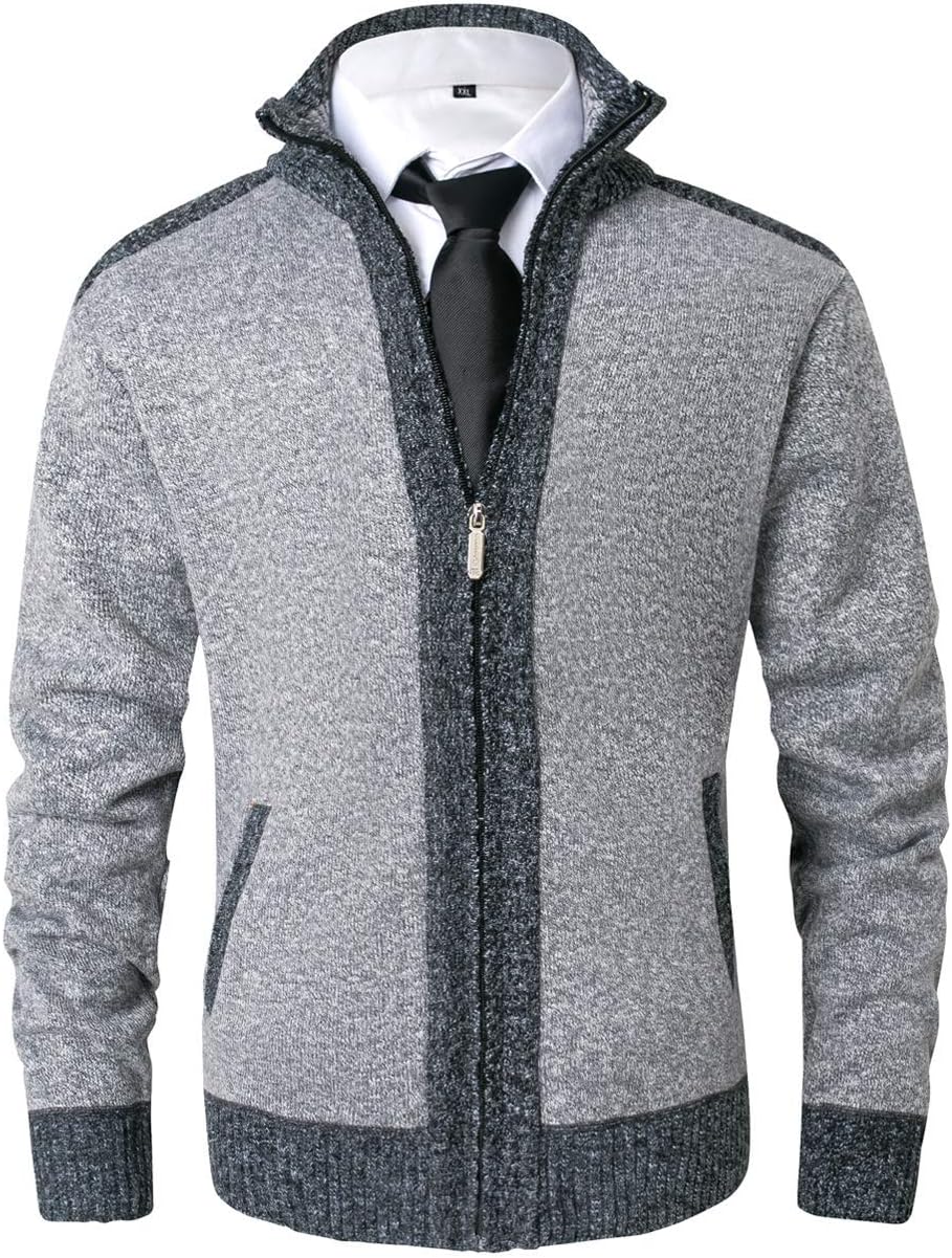 Vcansion Men's Classic Cardigan Sweaters for Stylish Comfort