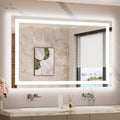 TETOTE LED Bathroom Mirror with Lights 40 x 24 - Bright Dimmable