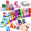 Toddler Train Toys for 1 2 3 4 Year Old - Montessori Train Set