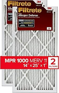 Filtrete 14x25x1 Air Filter with Micro Allergen Defense Technology