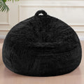 Bean Bag Cover (No Filler) - Soft Faux Fur Washable Cover for Kids