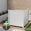 S AFSTAR Air Conditioner Fence - Stylish Outdoor Privacy Solution