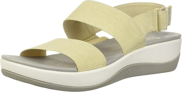 Clarks Women's Arla Jacory Wedge Sandal: Comfort Meets Style