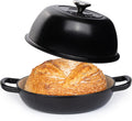Enamelled Cast Iron Dutch Oven Pot for Sourdough Bread Baking - 6