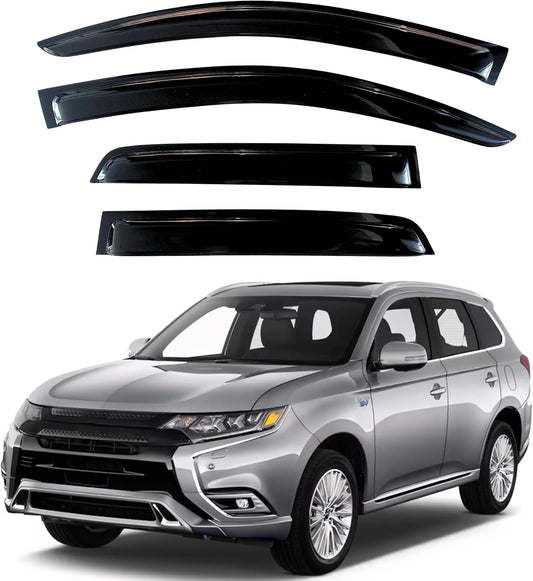 KPY Window Visor Rain Guard for Mitsubishi Outlander Sport 2011-2024