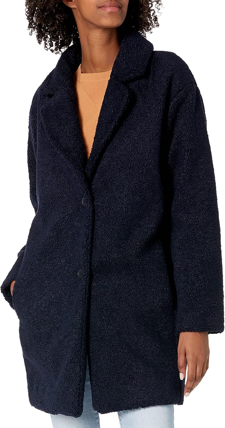 Teddy Bear Fleece Oversized-Fit Jacket for Cozy Comfort