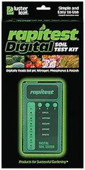 Digital Soil Test Kit for pH N P K - 25 Tests Rapitest