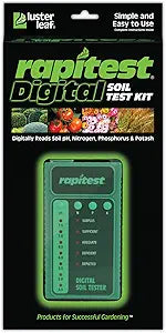 Luster Leaf 1605 Digital Soil Kit for Accurate pH and Nutrients