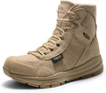 Men's Lightweight Military Tactical Work Boots - Suede & Cordura