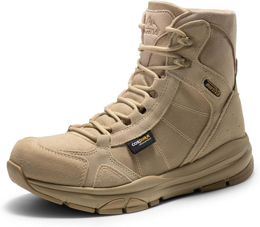 NORTIV 8 Men's Lightweight Tactical Work Boots for Outdoor Use