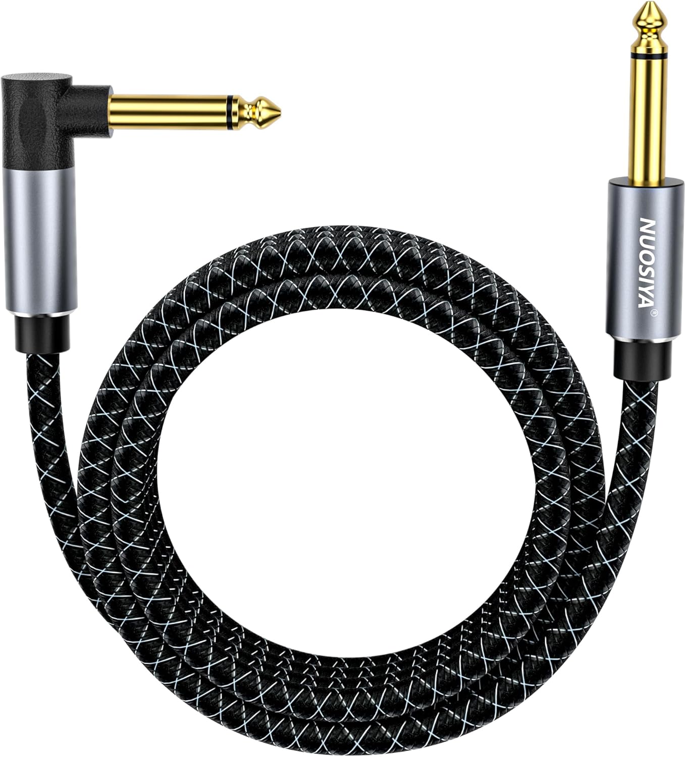 NUOSIYA 6ft Guitar Cable: Crystal Clear Sound!