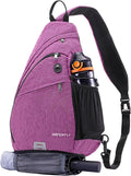 WATERFLY Sling Bag Crossbody Backpack - Roomy 18L Daypack