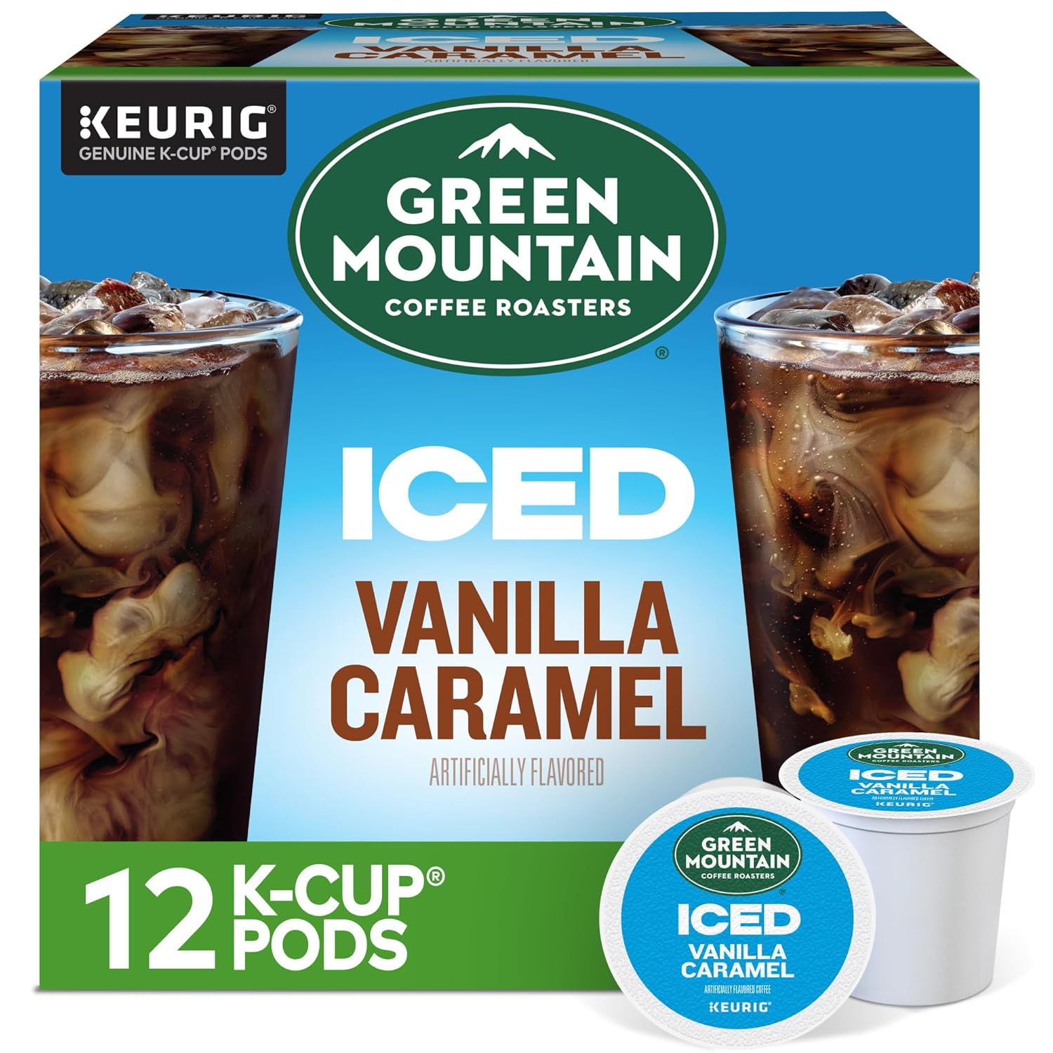 Vanilla Caramel Iced Coffee Pods x72