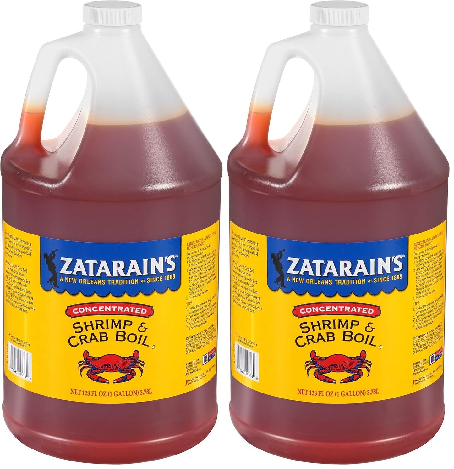 Zatarain's Concentrated Shrimp & Crab Boil for Bold Flavor