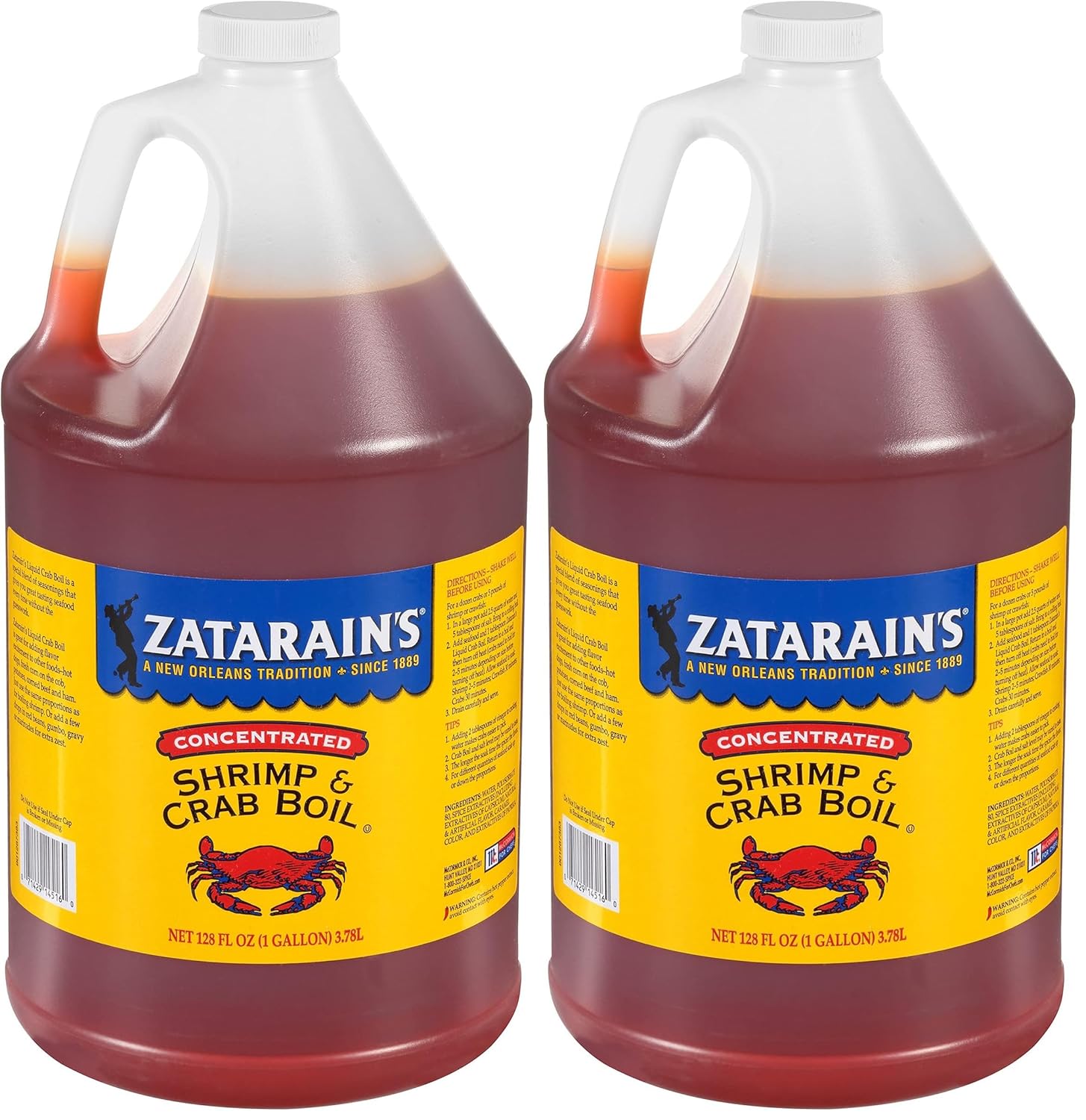 Zatarain's Concentrated Shrimp & Crab Boil for Bold Flavor