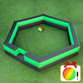 20FT Gaga Ball Pit Portable Inflatable - Fast Setup, Durable Play