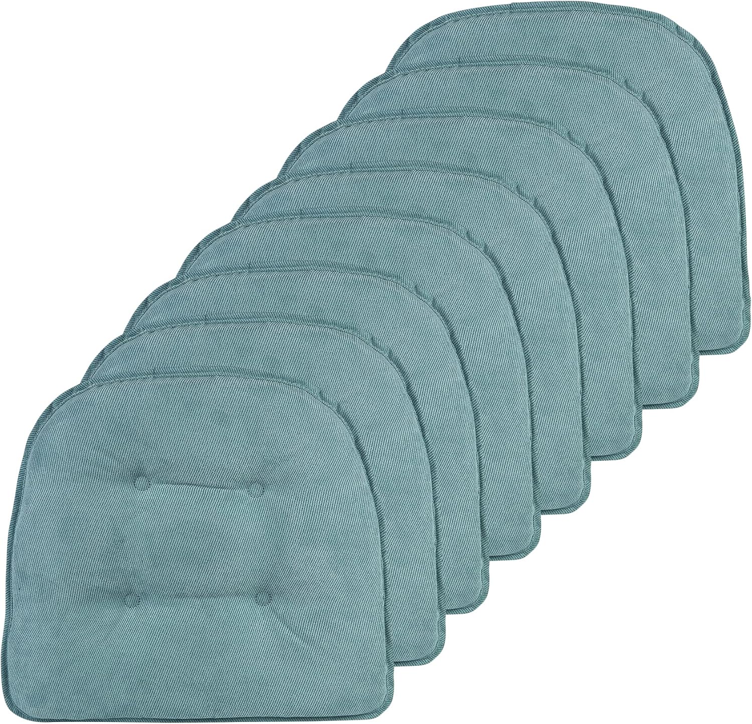 Klear Vu Omega Non-Slip Chair Cushions for Dining & Office