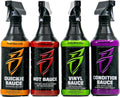 Bling Sauce Boat Cleaning & Detailing Kit 4-Pack - Complete Marine