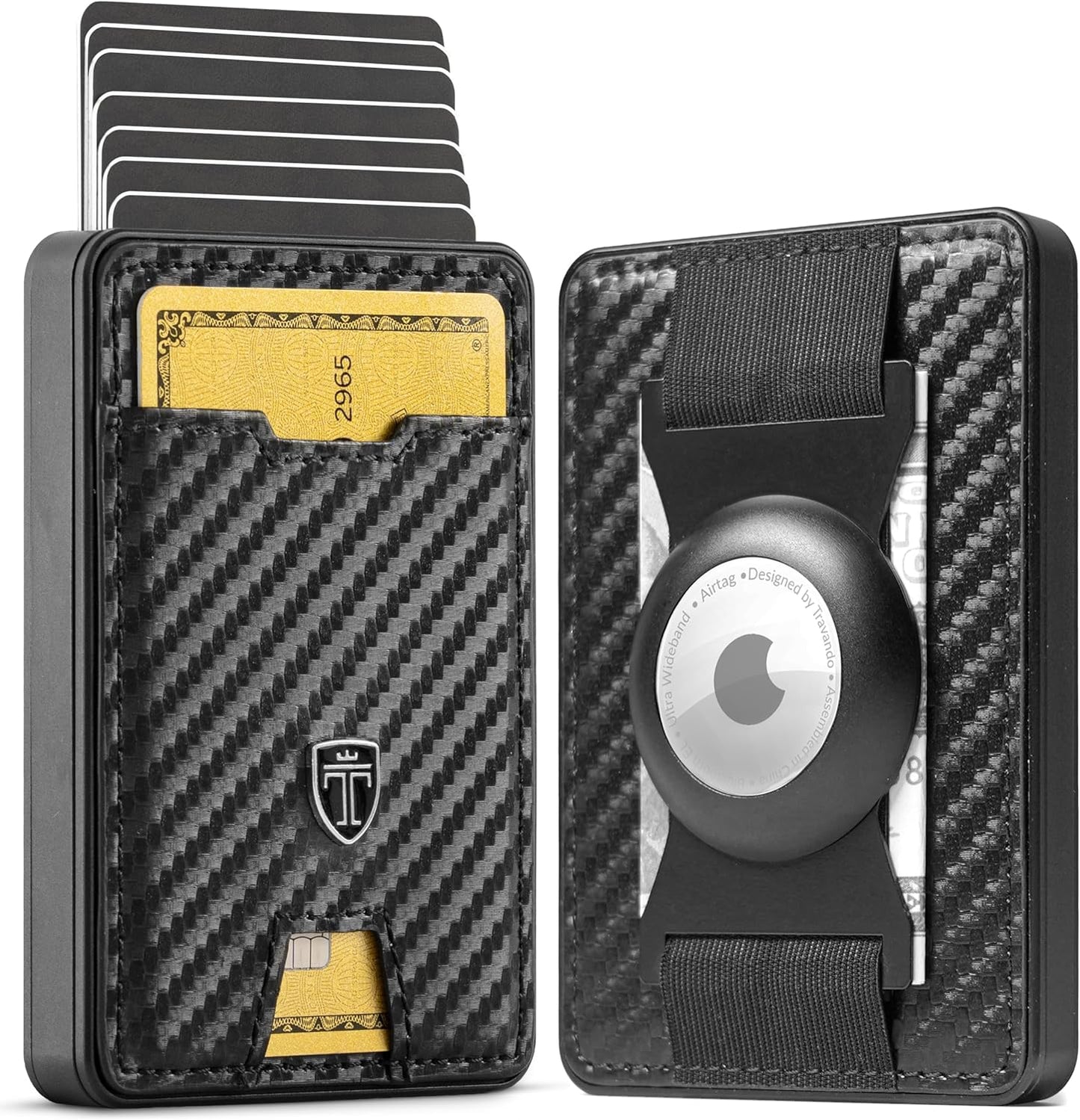 TRAVANDO Swype Slim Wallet for Men with RFID Blocking Feature