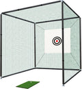 Swing with Precision: 10x10x10 Ft Golf Cage Net by Thanaddo