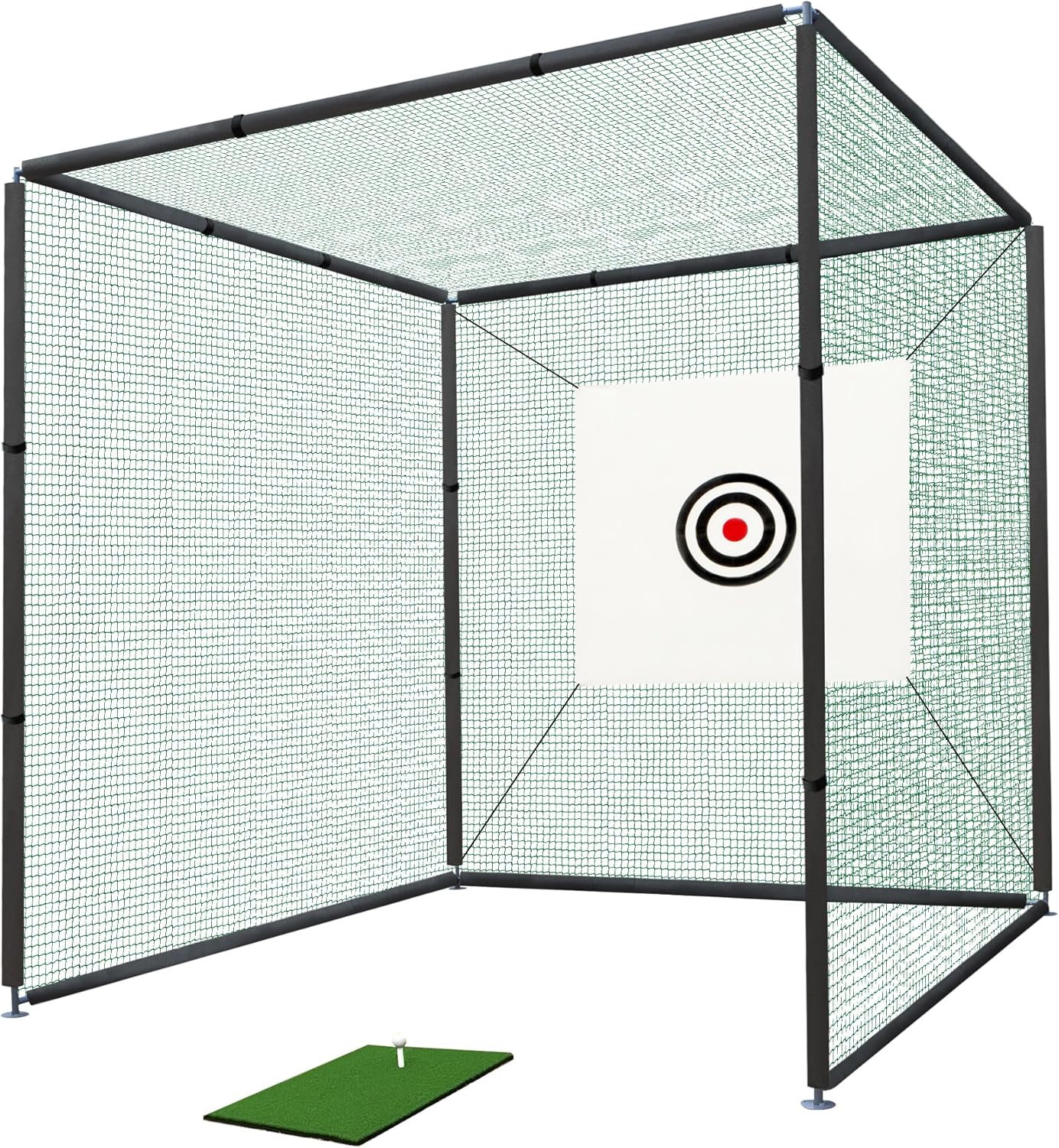 Swing with Precision: 10x10x10 Ft Golf Cage Net by Thanaddo