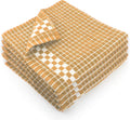 Fecido Classic Dark Kitchen Dish Towels Set of 4 - Heavy Duty